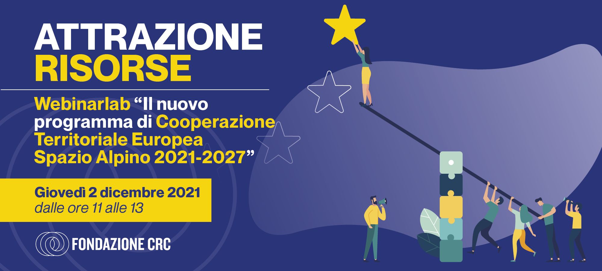 Webinarlab “Il nuovo programma di Cooperazione Territoriale Europea  Spazio Alpino 2021-2027″