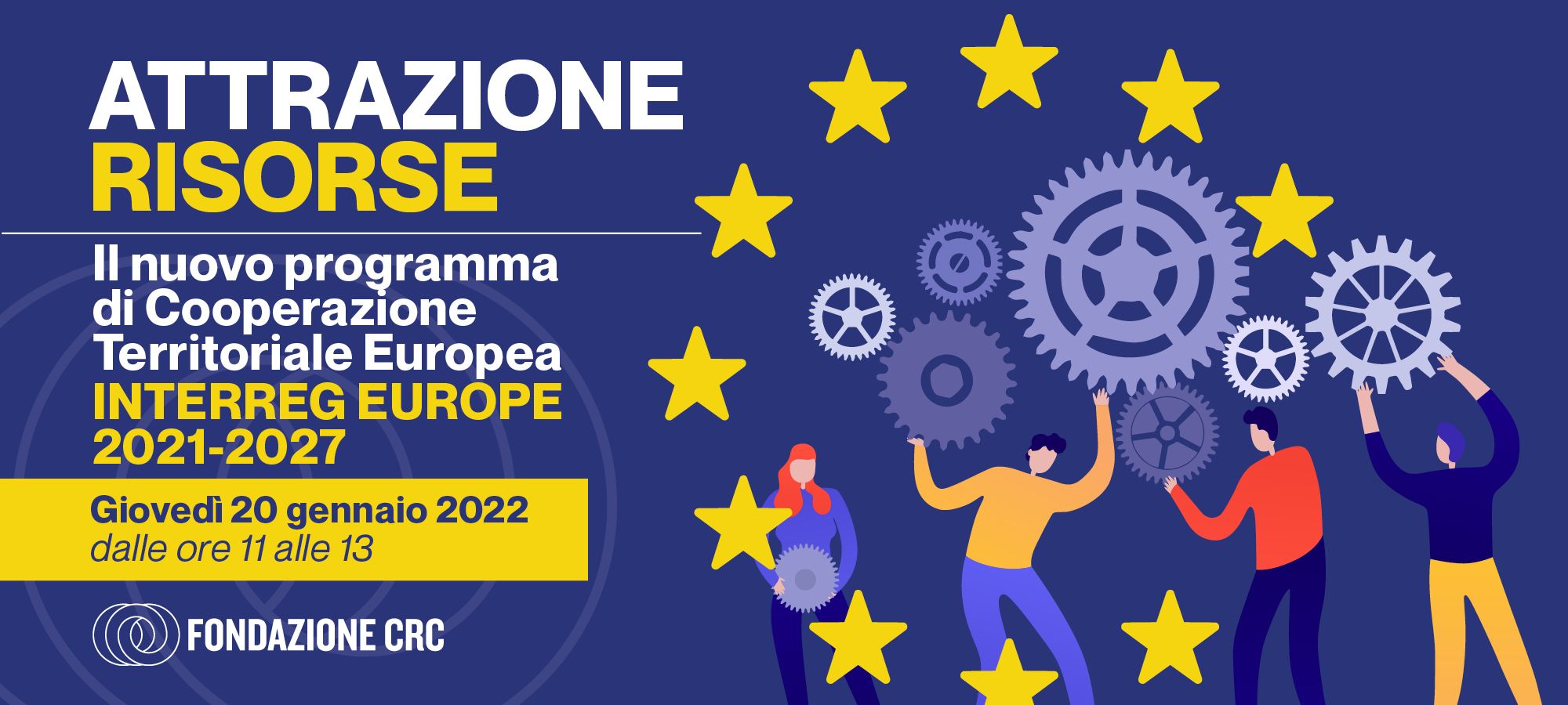 Il nuovo programma di Cooperazione Territoriale Europea INTERREG EUROPE 2021-2027