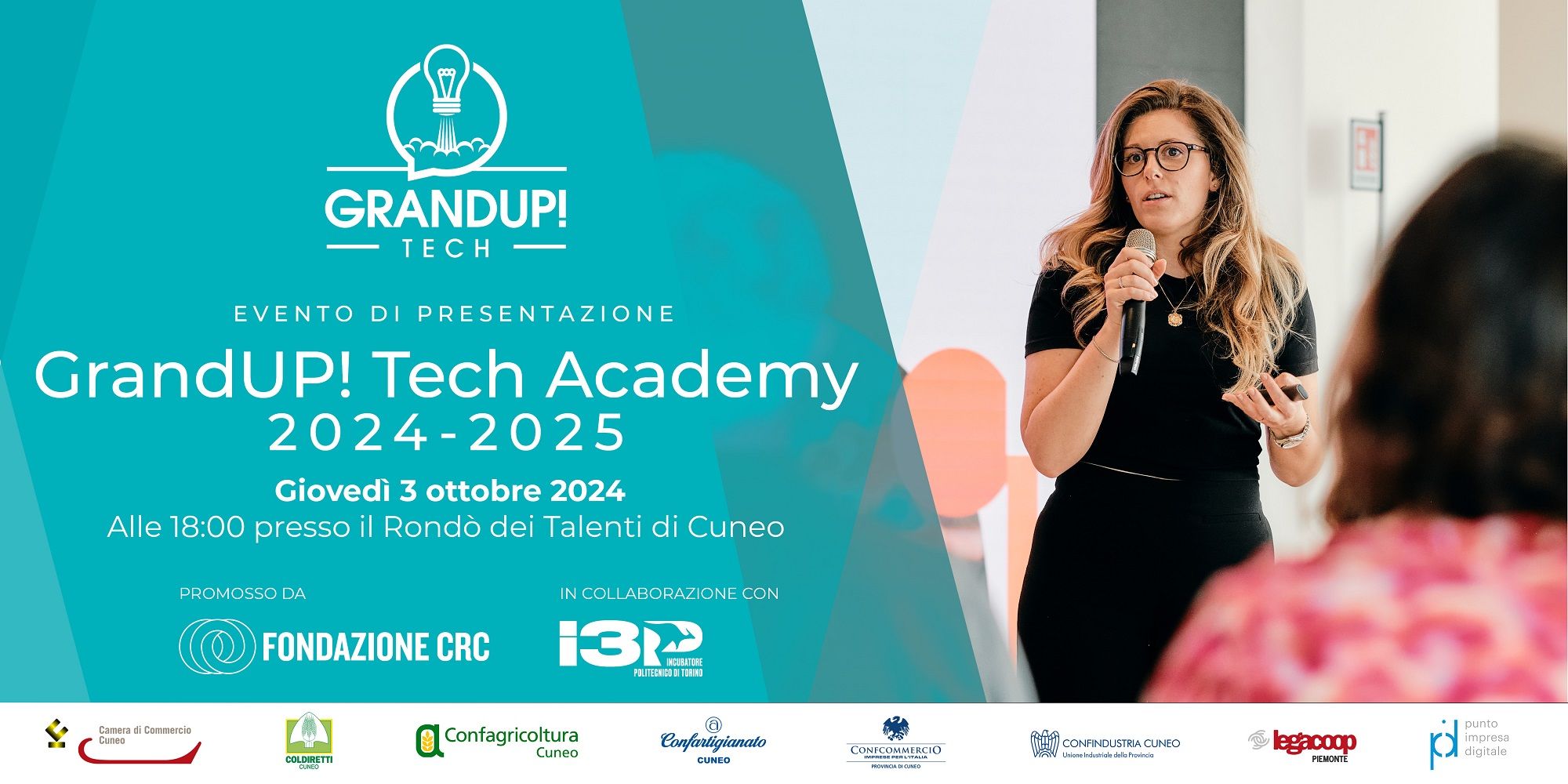 Presentazione di GrandUP! Tech Academy 2024-2025