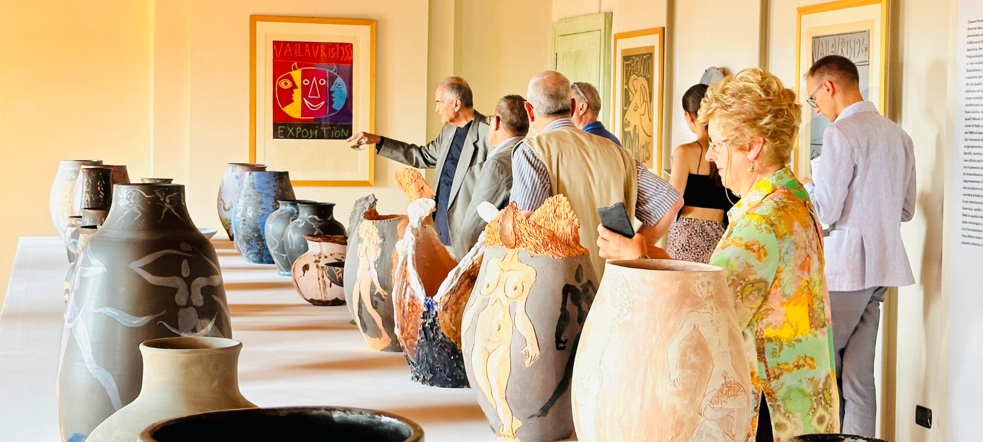Visita alla mostra “Cesare Peverelli. Ceramiche a Vallauris. Avec Pablo Picasso” con il curatore Enzo Biffi Gentili