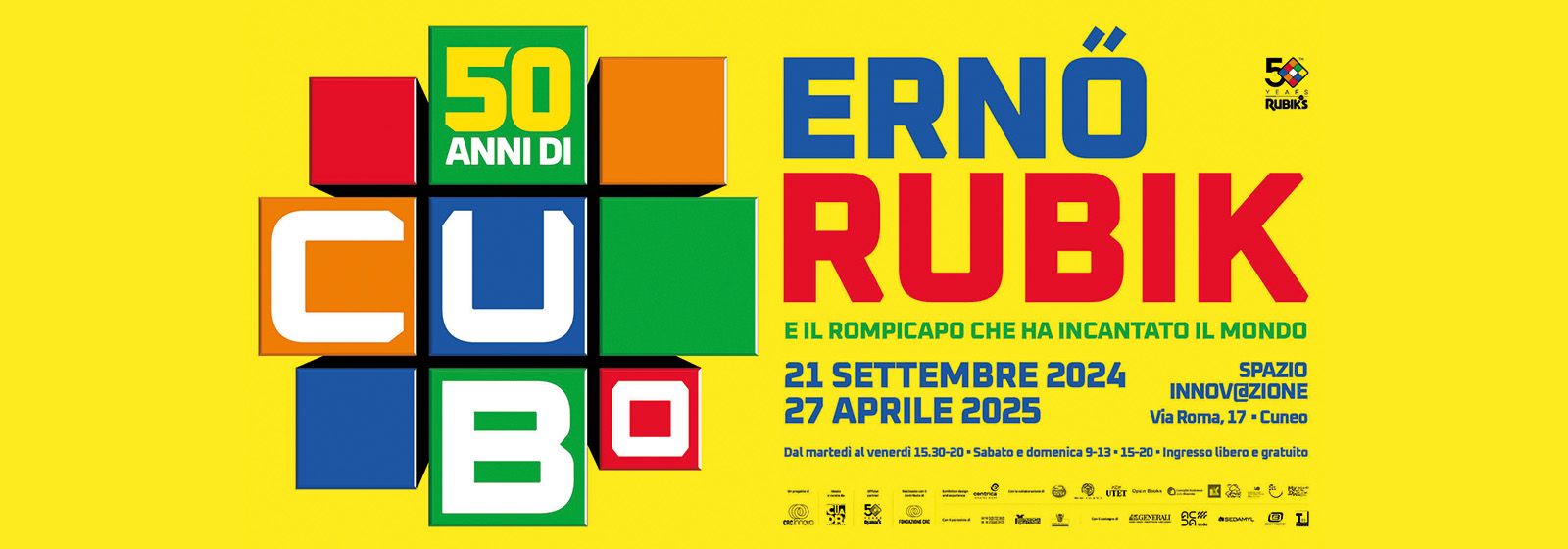 50 anni di Cubo. Ernő Rubik e il rompicapo che ha incantato il mondo