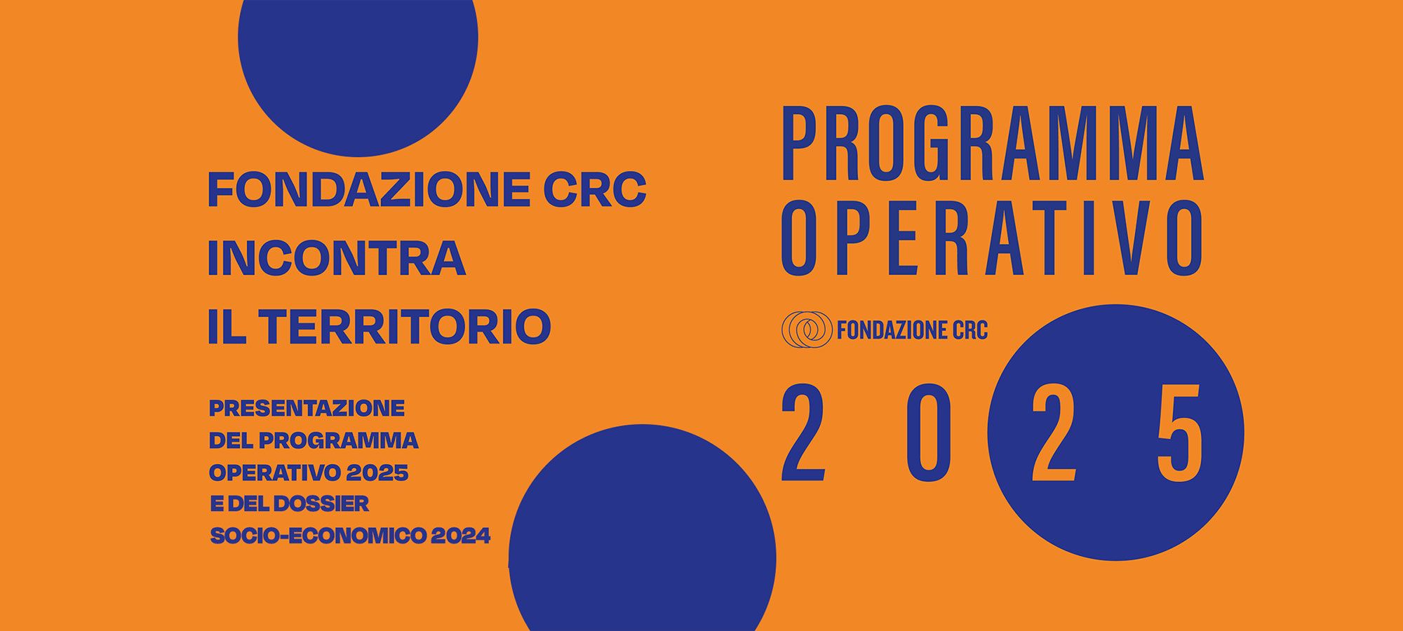 Fondazione CRC incontra il territorio