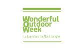 WOW – Wonderful Outdoor Experience