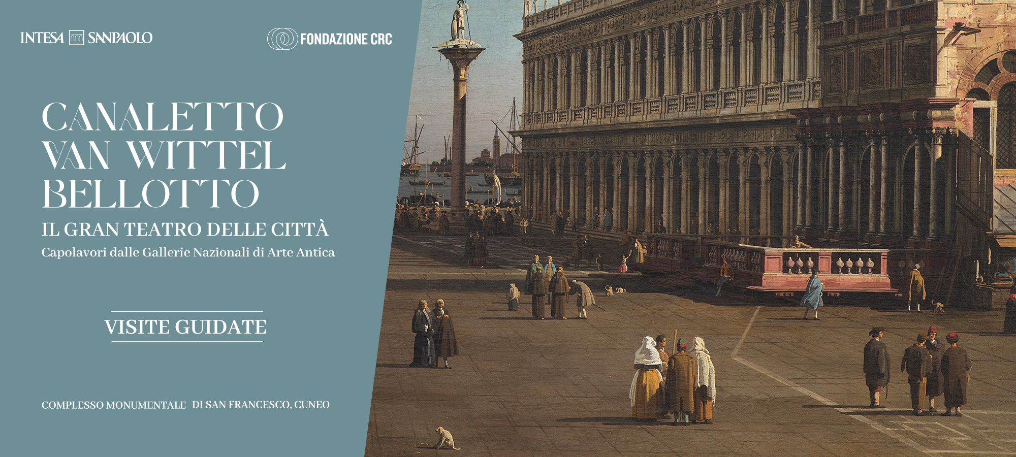 Visite guidate alla mostra “Canaletto, Van Wittel Bellotto”