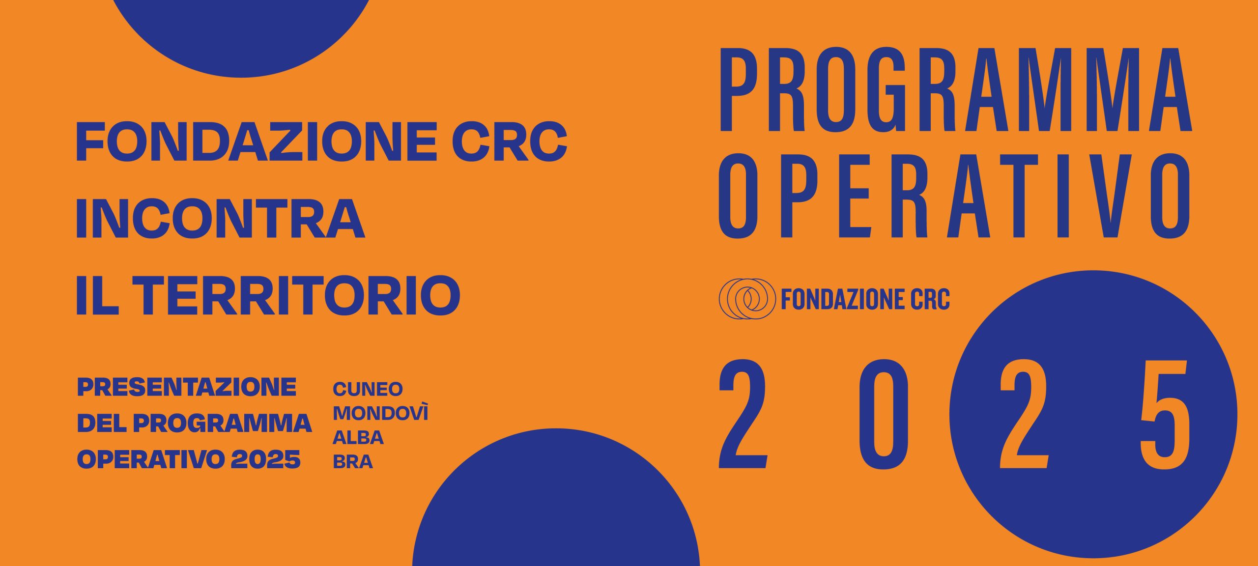 Fondazione CRC incontra il territorio