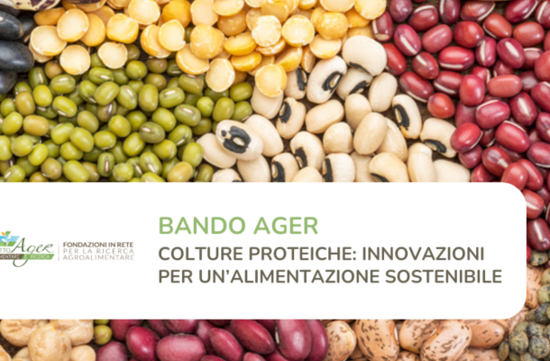 Un nuovo bando Ager per un’alimentazione sostenibile