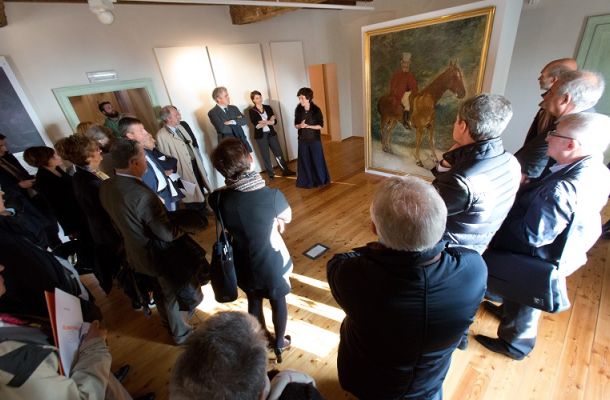 Inaugurazione mostra Manet