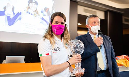 Marta Bassino premiata in Fondazione CRC