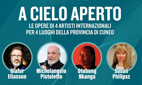 30 anni di Fondazione CRC: 4 opere in 4 luoghi della provincia di Cuneo