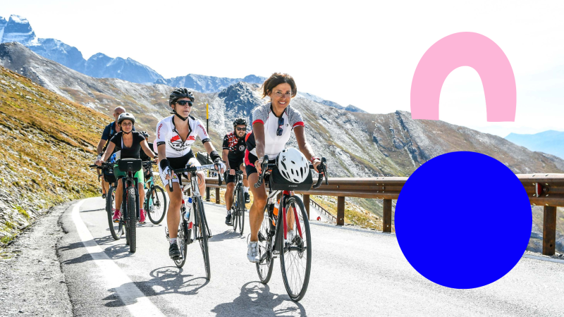 La montagna, in bicicletta: la proposta del progetto Velo-PLUF!